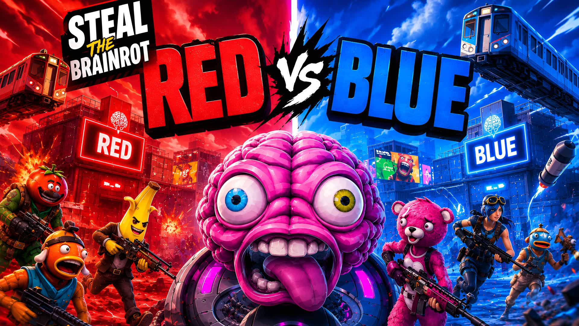 RED vs BLUE: STEAL THE BRAINROT