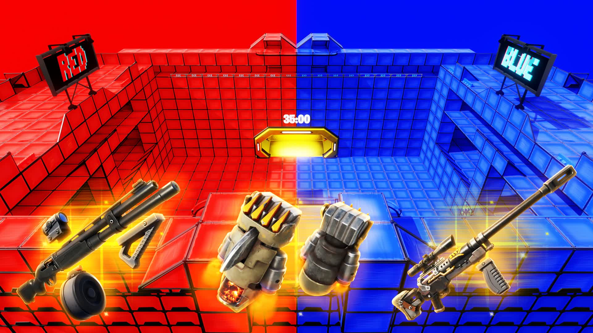 MARVEL RED VS BLUE 🔴🔵