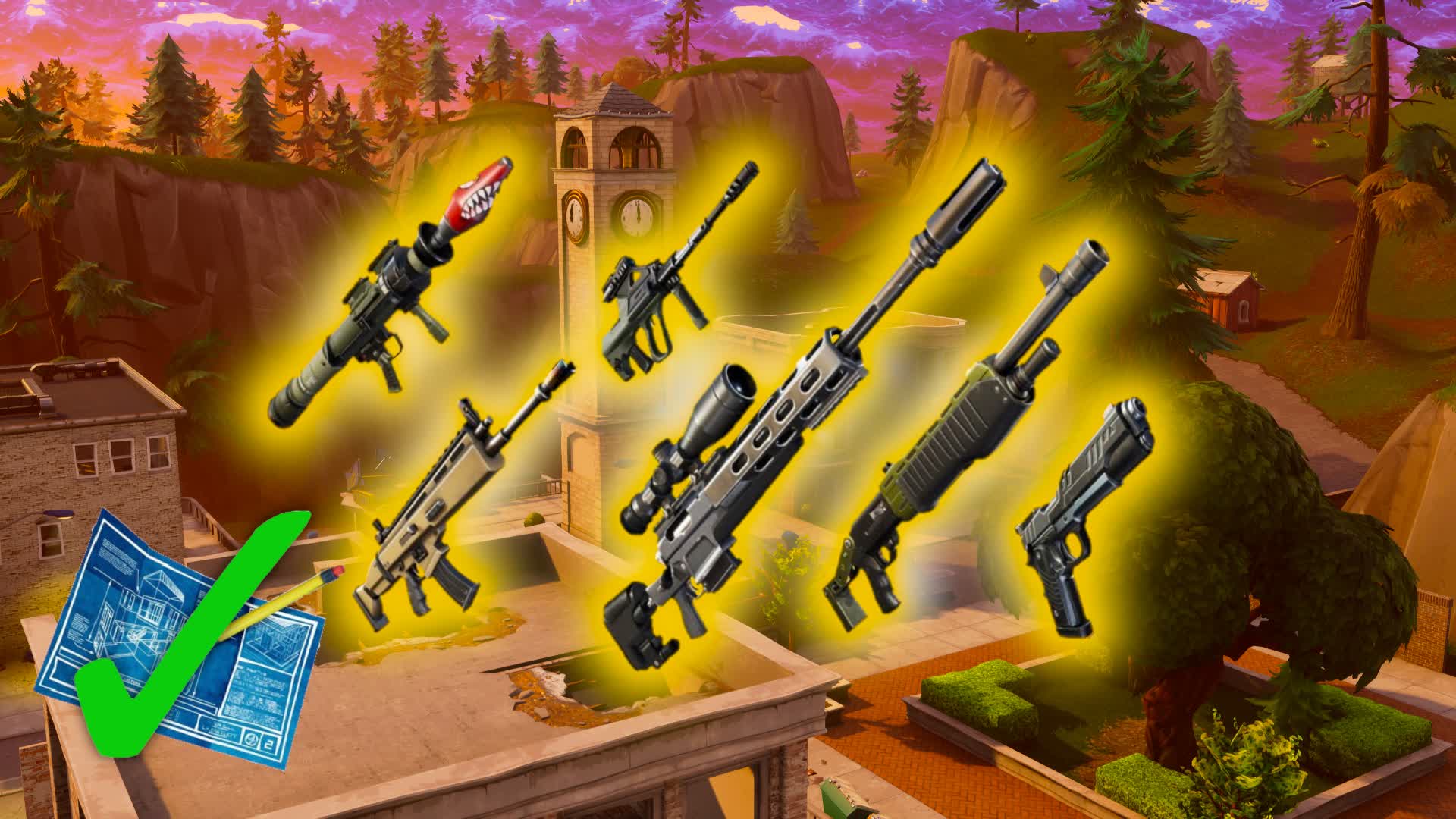 TILTED TOWERS FREE FOR ALL BUILD ON