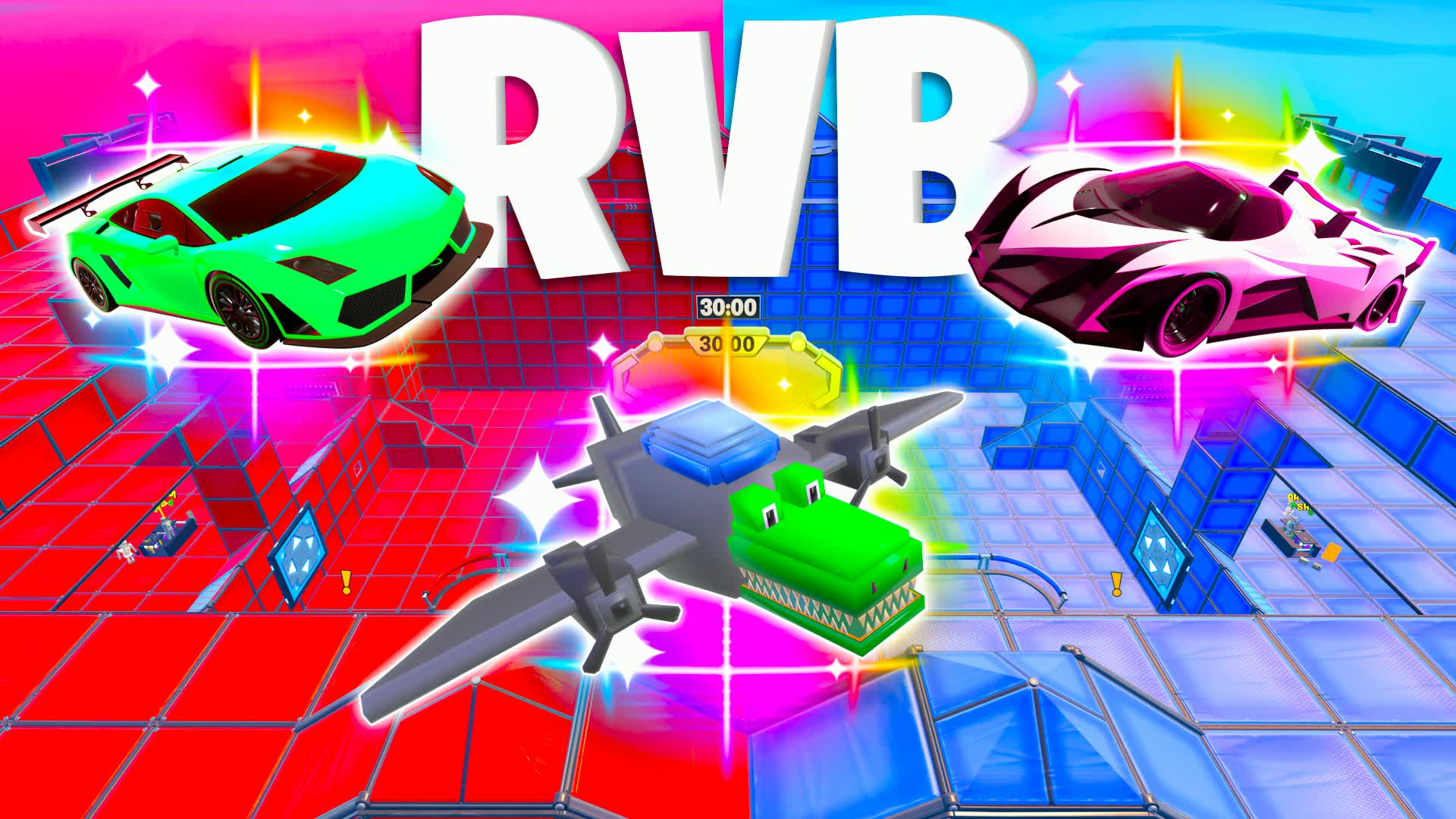 DRIVE RED VS BLUE 🔴🔵