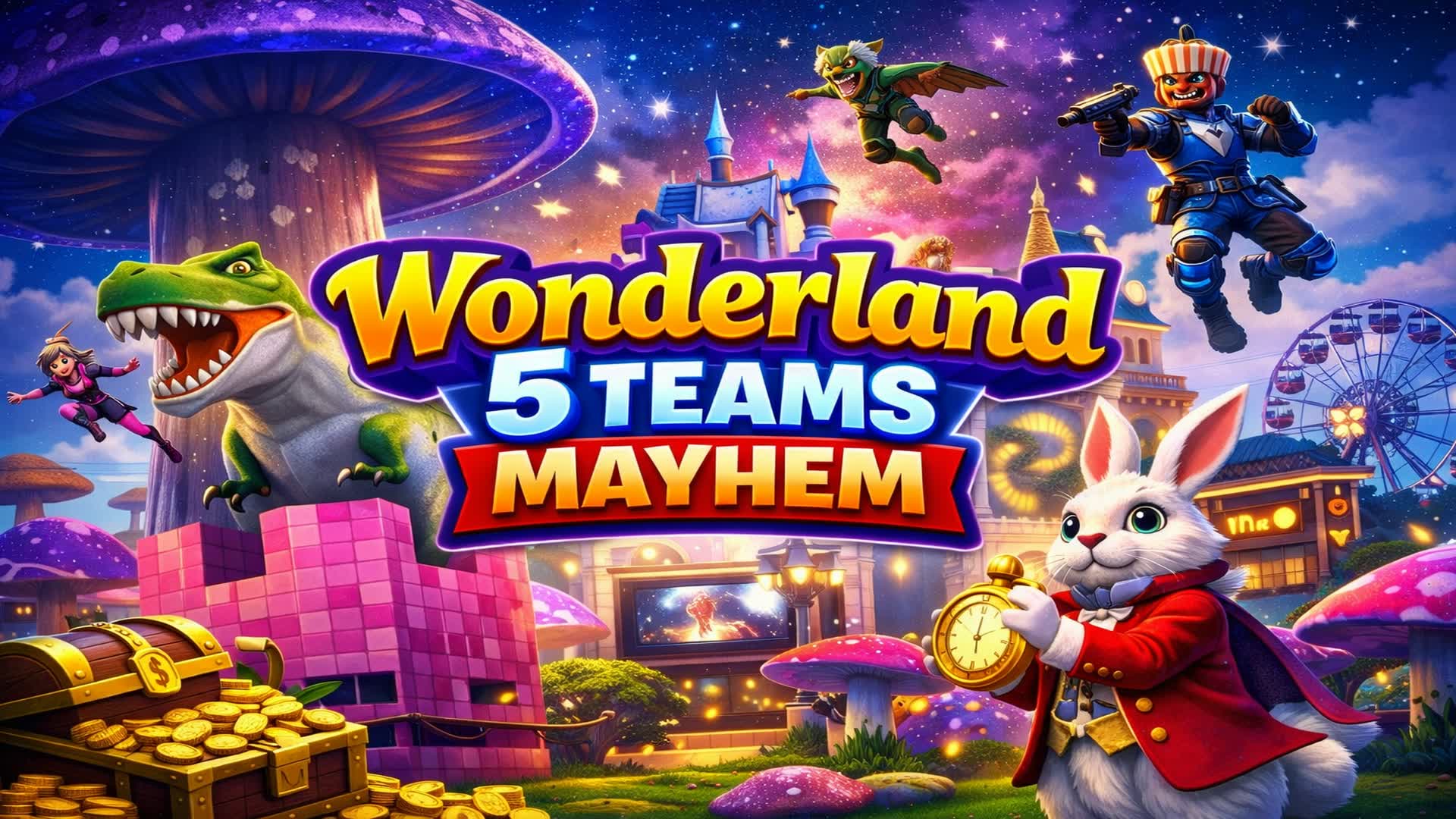 Wonderland: 5 Teams Mayhem