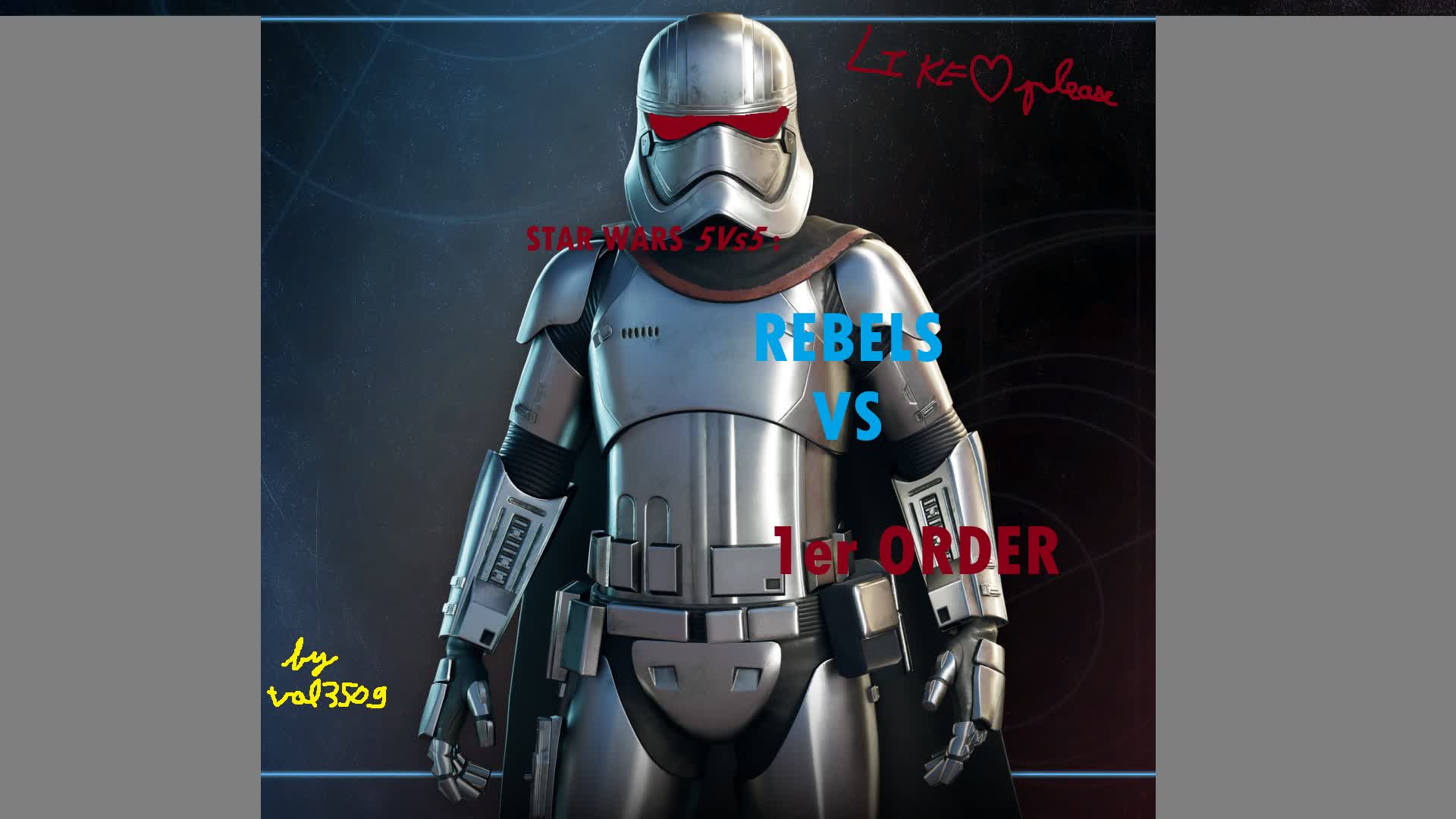 5 vs 5 : rebels vs 1er ordre