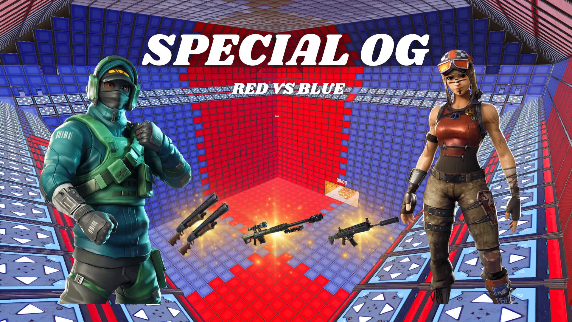 🌎👥⭕ RED VS BLUE OG WEAPONS ⭕👥🌎