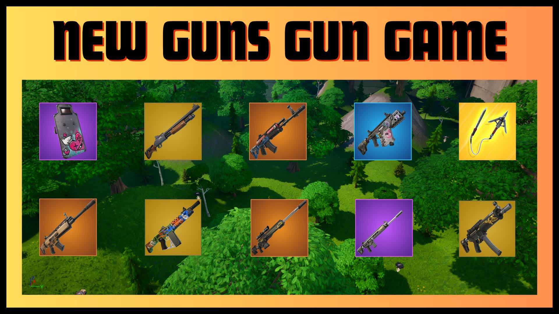 GUN GAME NEW GUNS