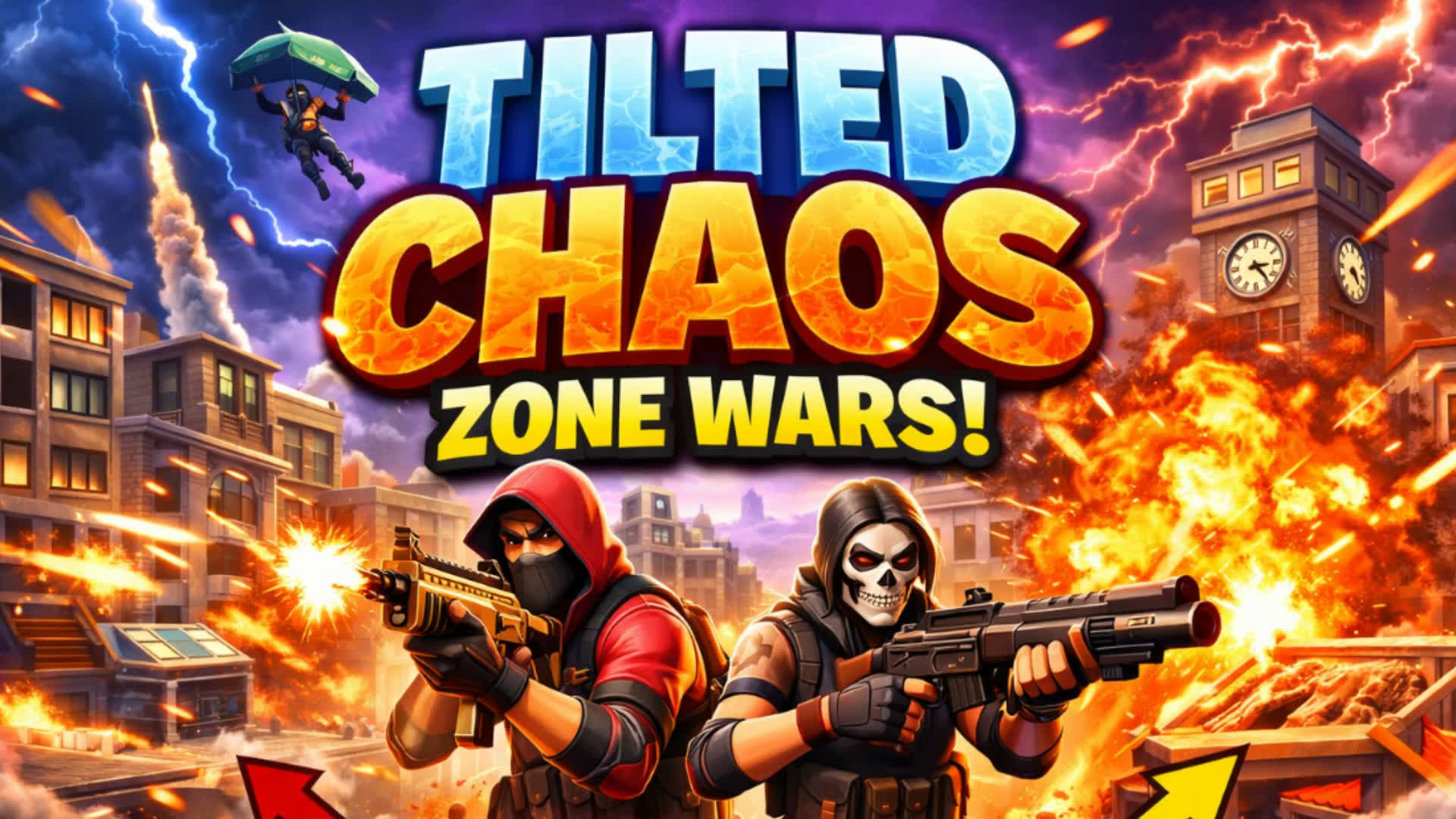 Tilted chaos zone wars