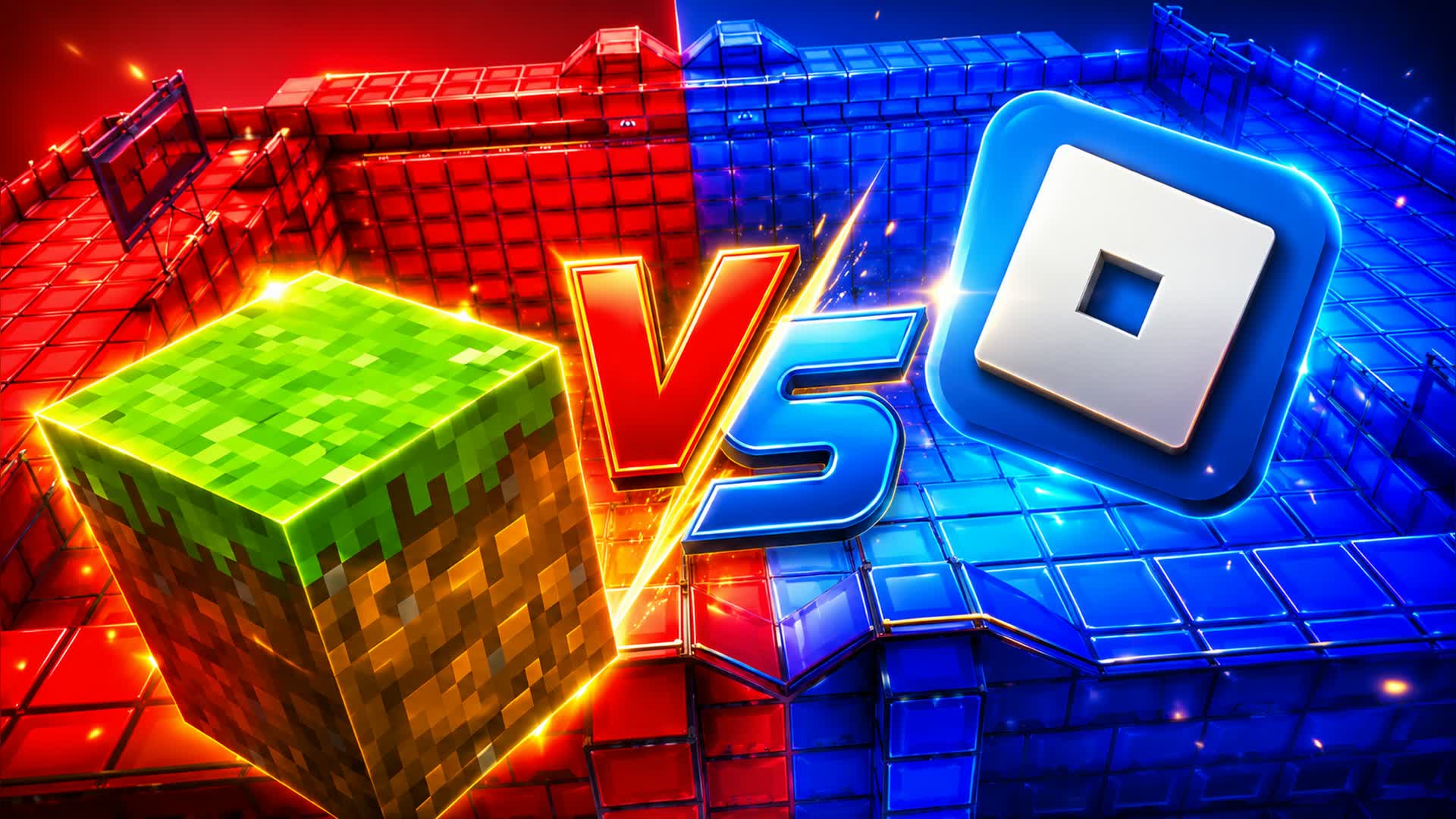 RED VS BLUE COSMIC RIOT 🔴🔵