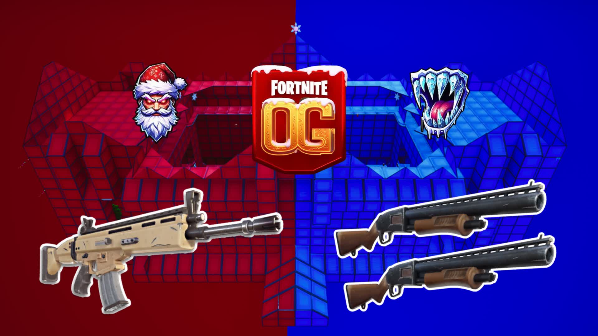 ❄️ WINTER 💯 RED VS BLUE 🥶