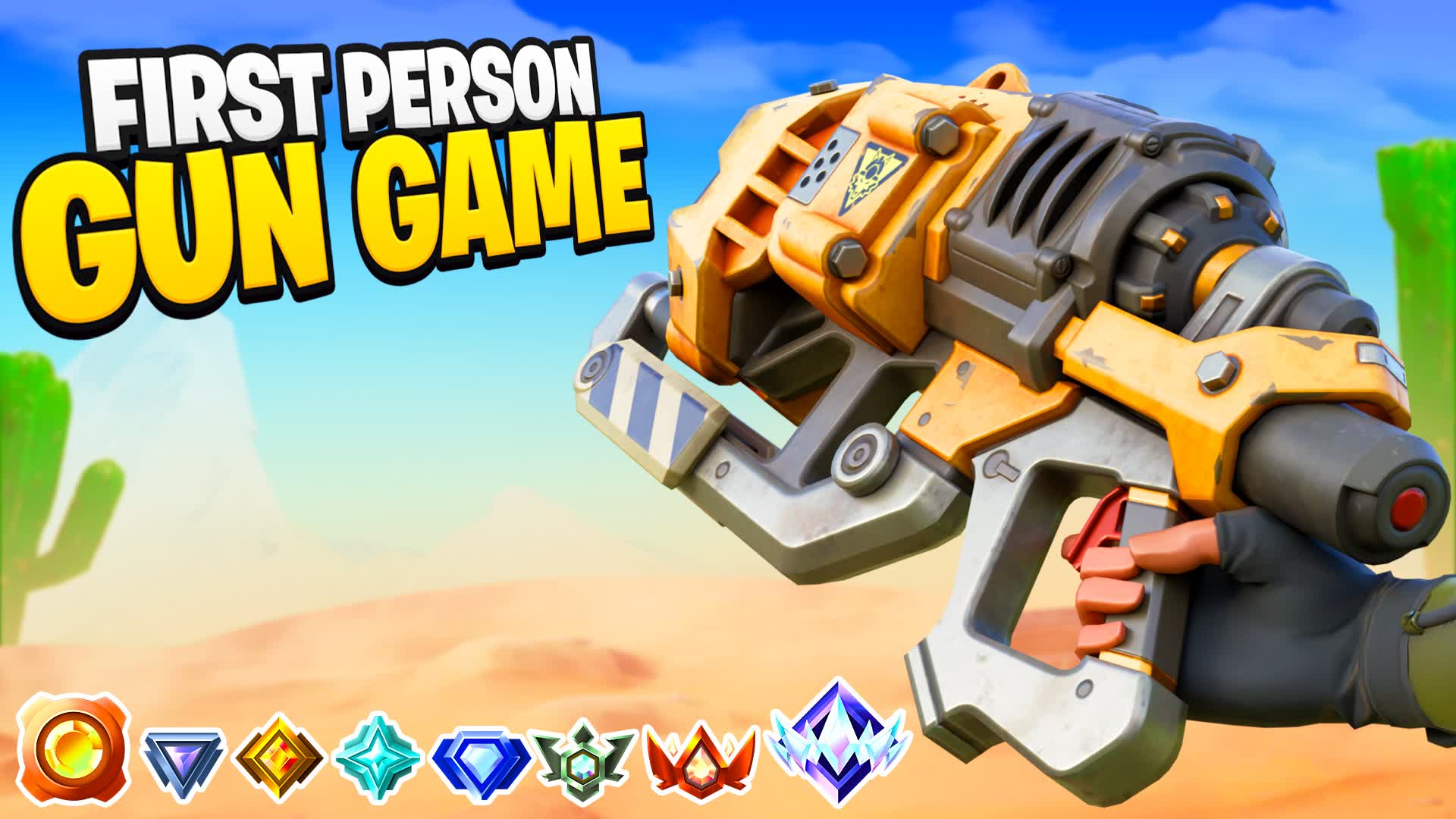 ⭐Infinite First Person Gun Game⭐