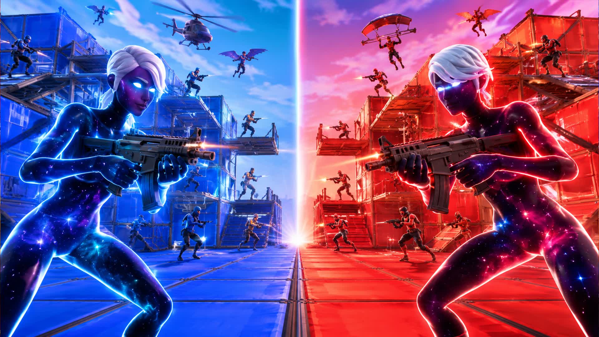 💥NEW BLUE vs RED🔴🔵