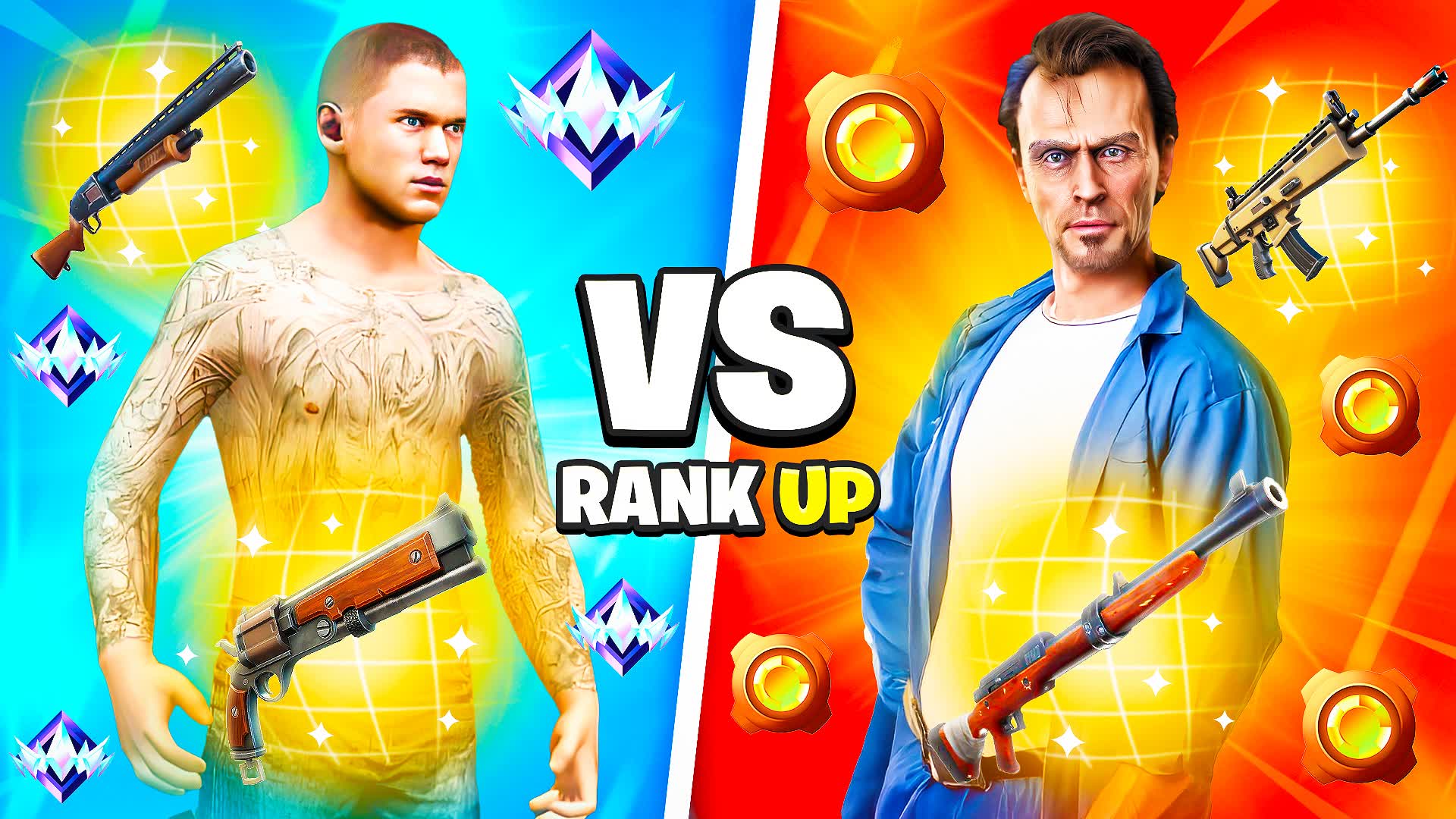 SCOFIELD VS T-BAG 🏆 RED VS BLUE 🔴🔵