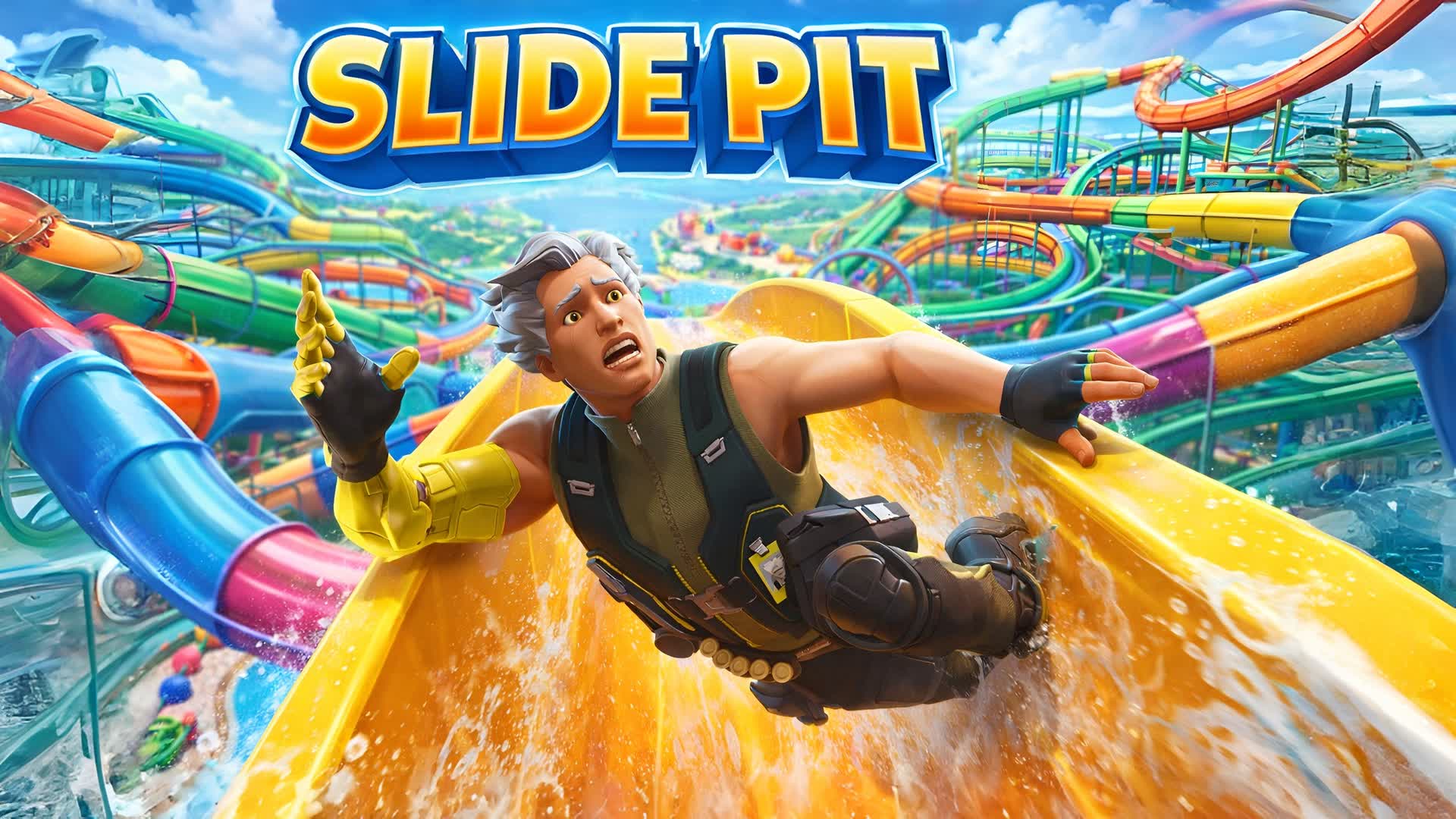 SLIDE PIT 🛝 TOBOGAN FIGHT RESBALADILLA