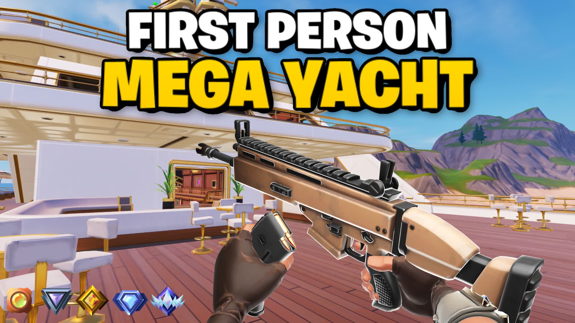 ⭐THE YACHT GUN GAME🚢