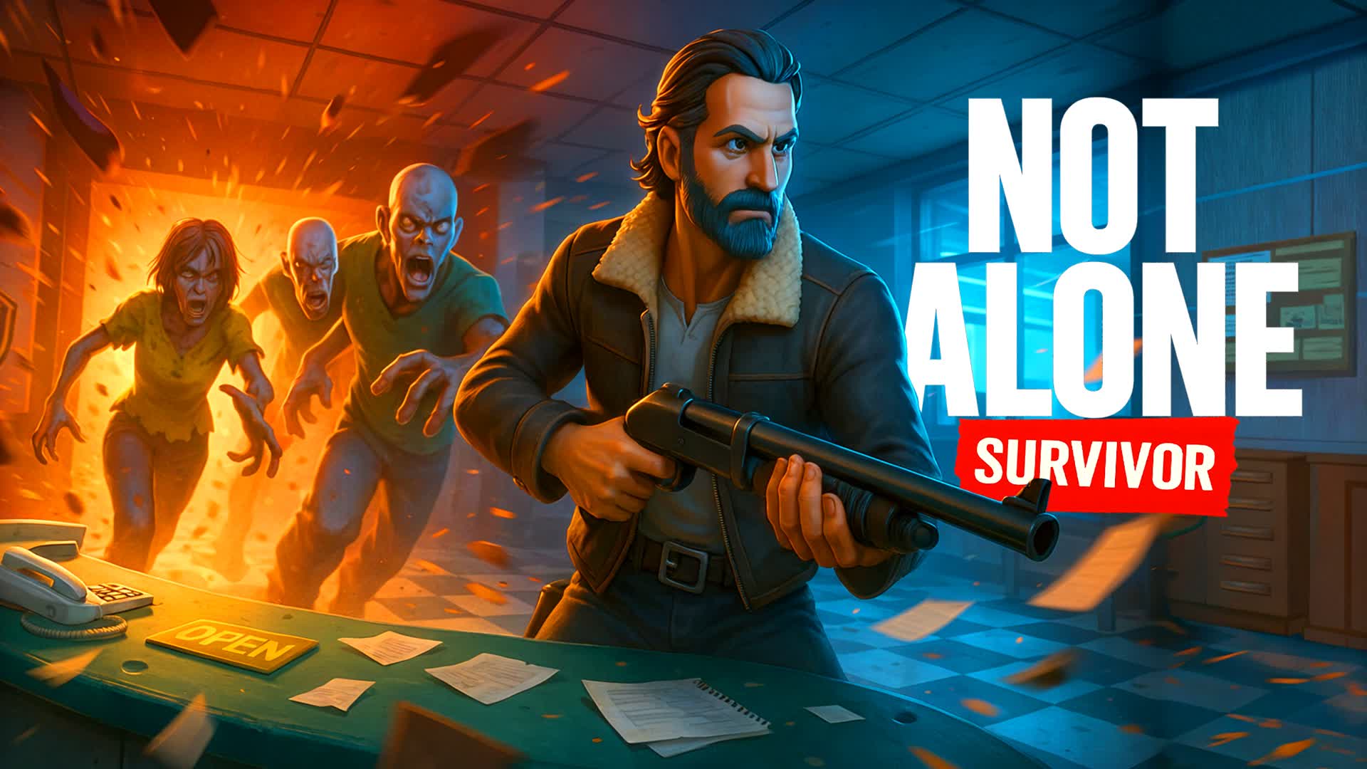 NOT ALONE 🧟 TWDU ZOMBIE