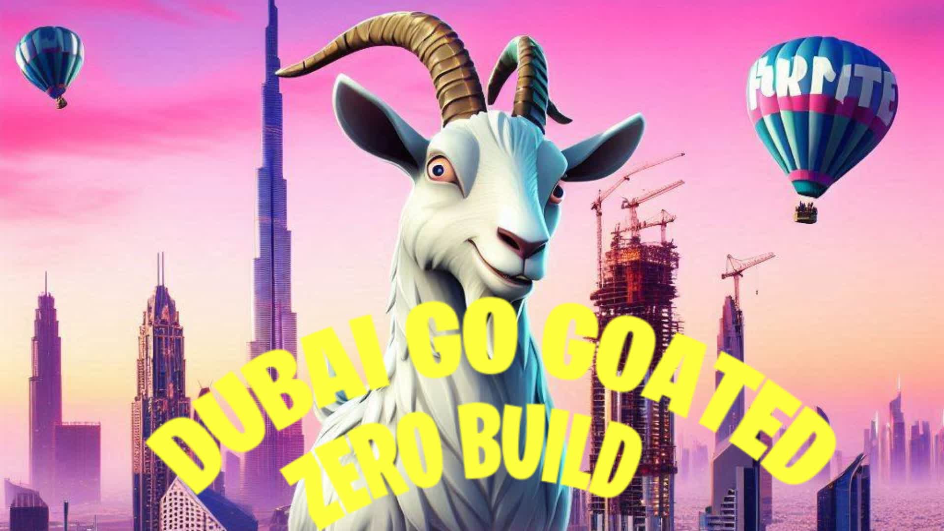 BIG MALL DUBAI GO GOATED WARS ZERO BUILD