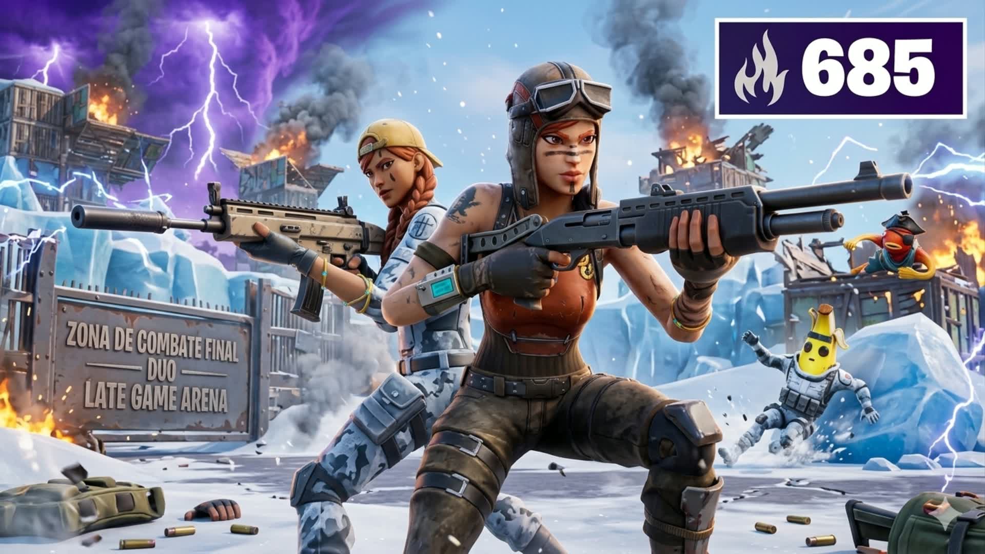 LATE GAME 2v2 سكرمز العاصف