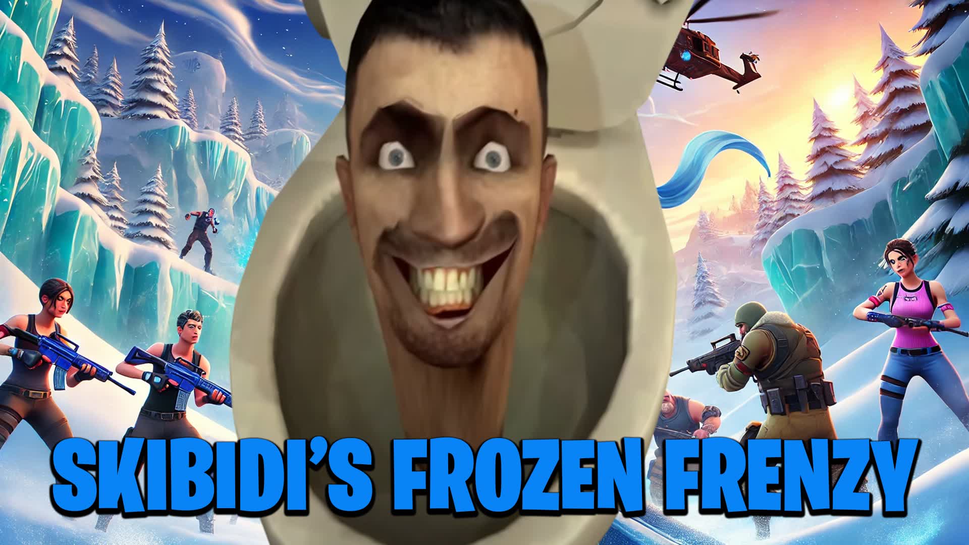 SKIBIDI FROZEN FRENZY: FIRST PERSON