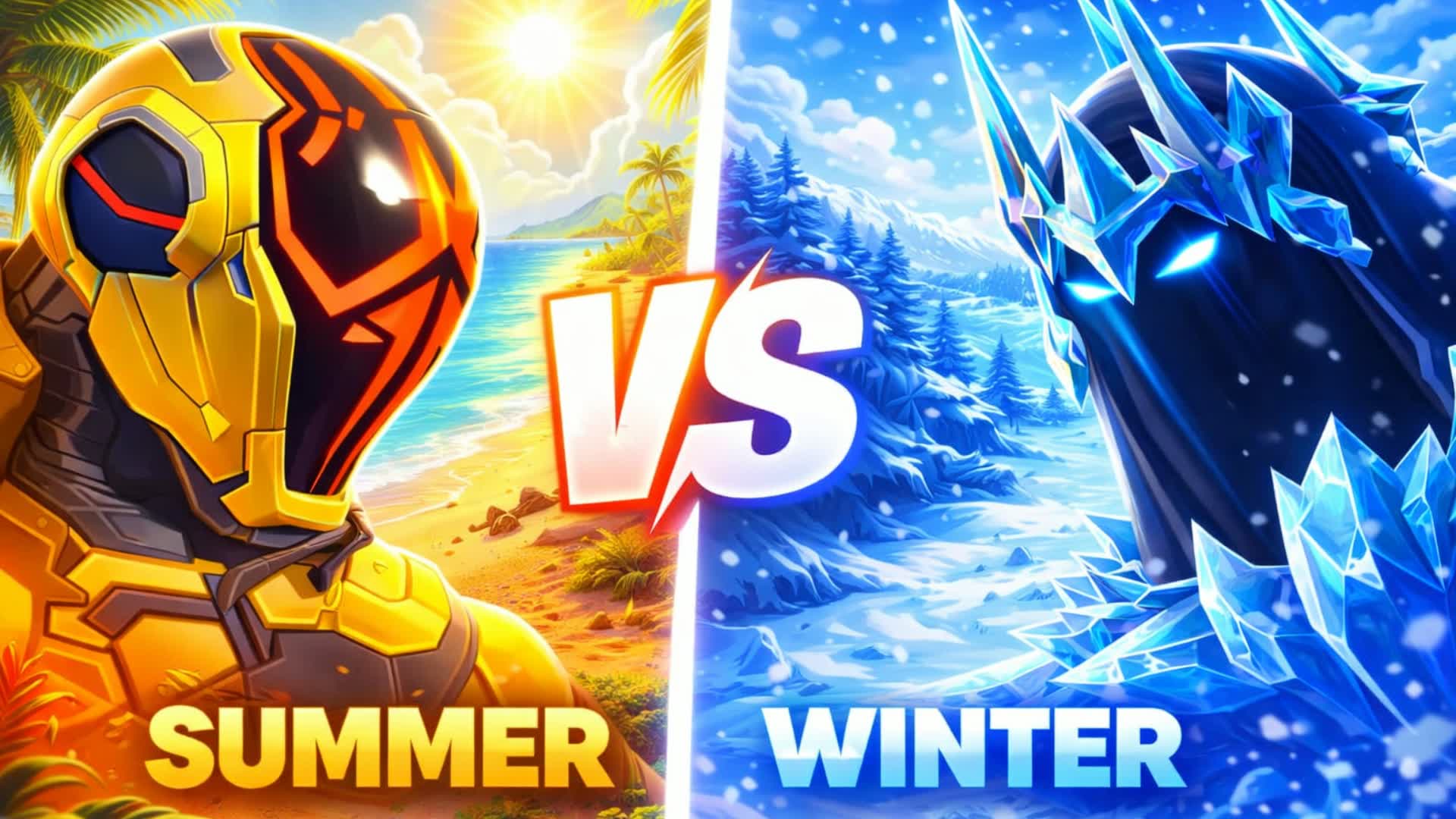 ⭐️INSANE SUMMER VS WINTER🔴🔵