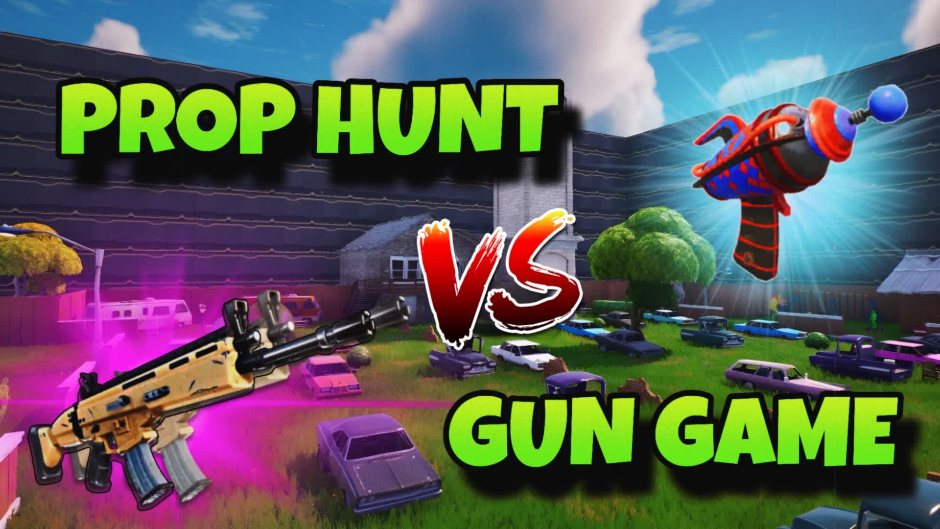 GUN FIGHT vs PROP HUNT