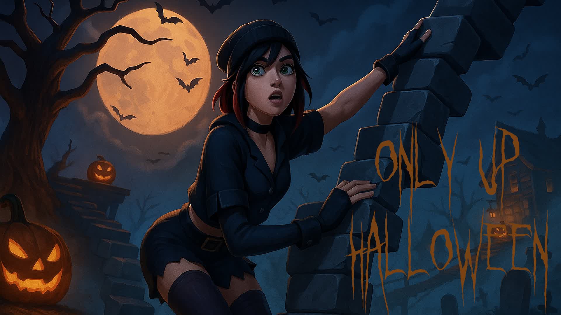 SPOOKY ONLY UP! 🌍🎃👻