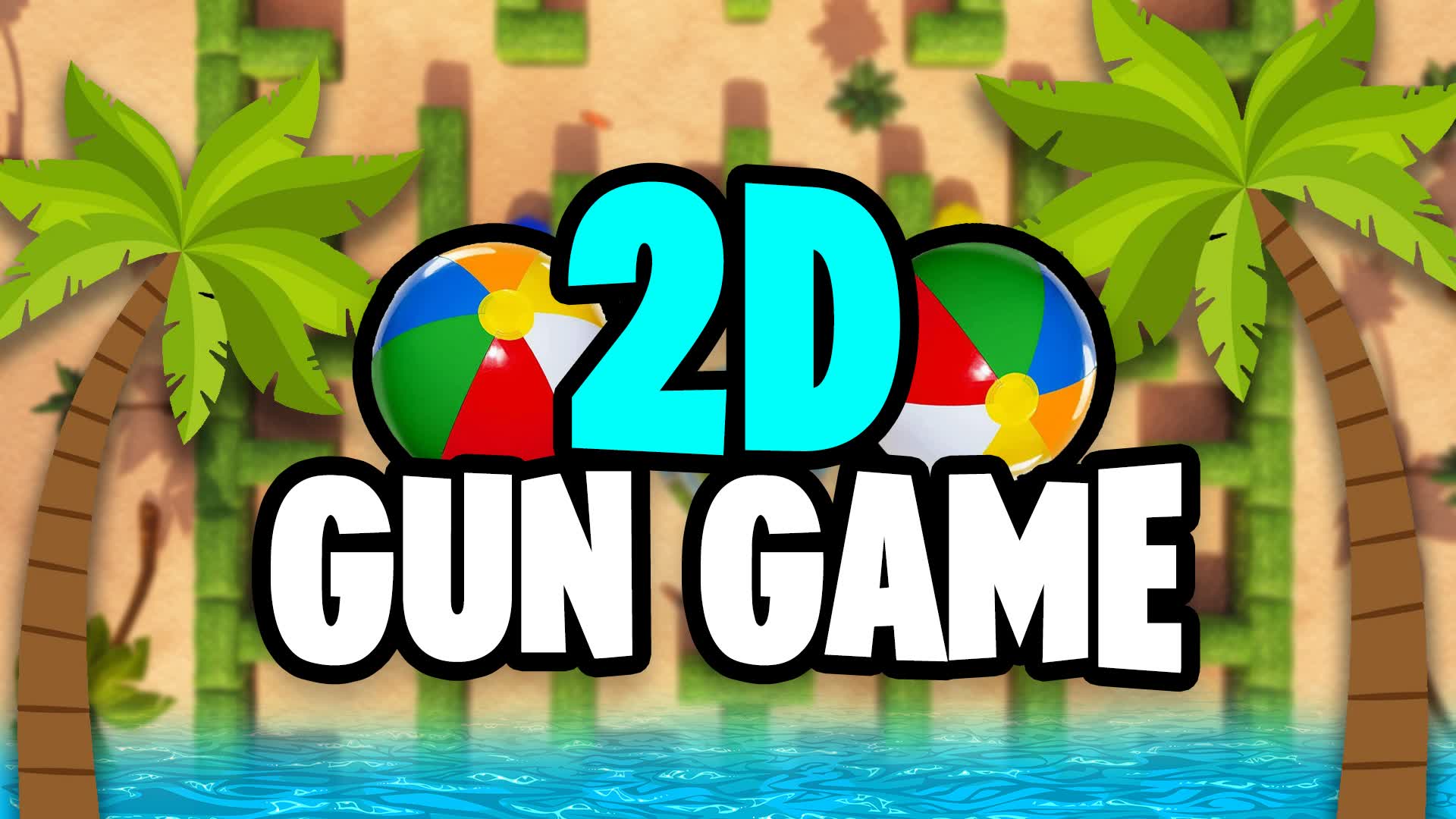 2D BEACH GUN GAME 🌊 ONE SHOT