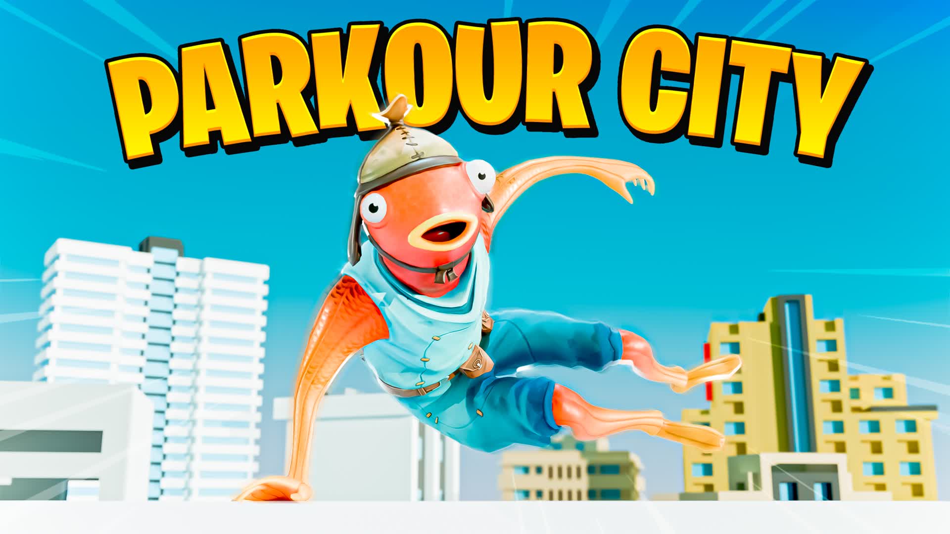 🌄 PARKOUR CITY ☀️ 100 LEVELS 🧠