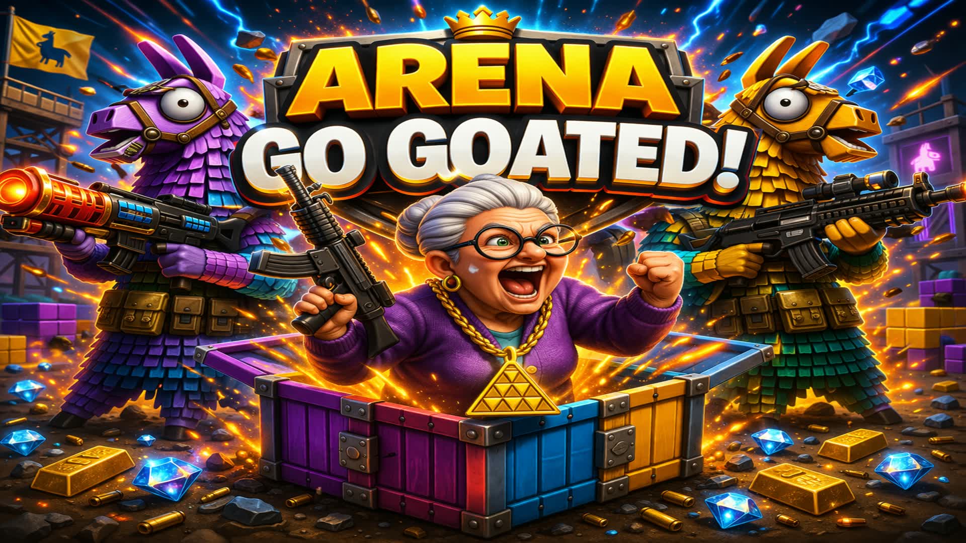 GO GOATED ARENA!