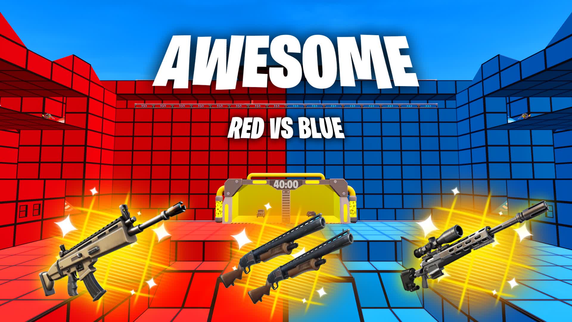 AWESOME RED VS BLUE 🔴🔵