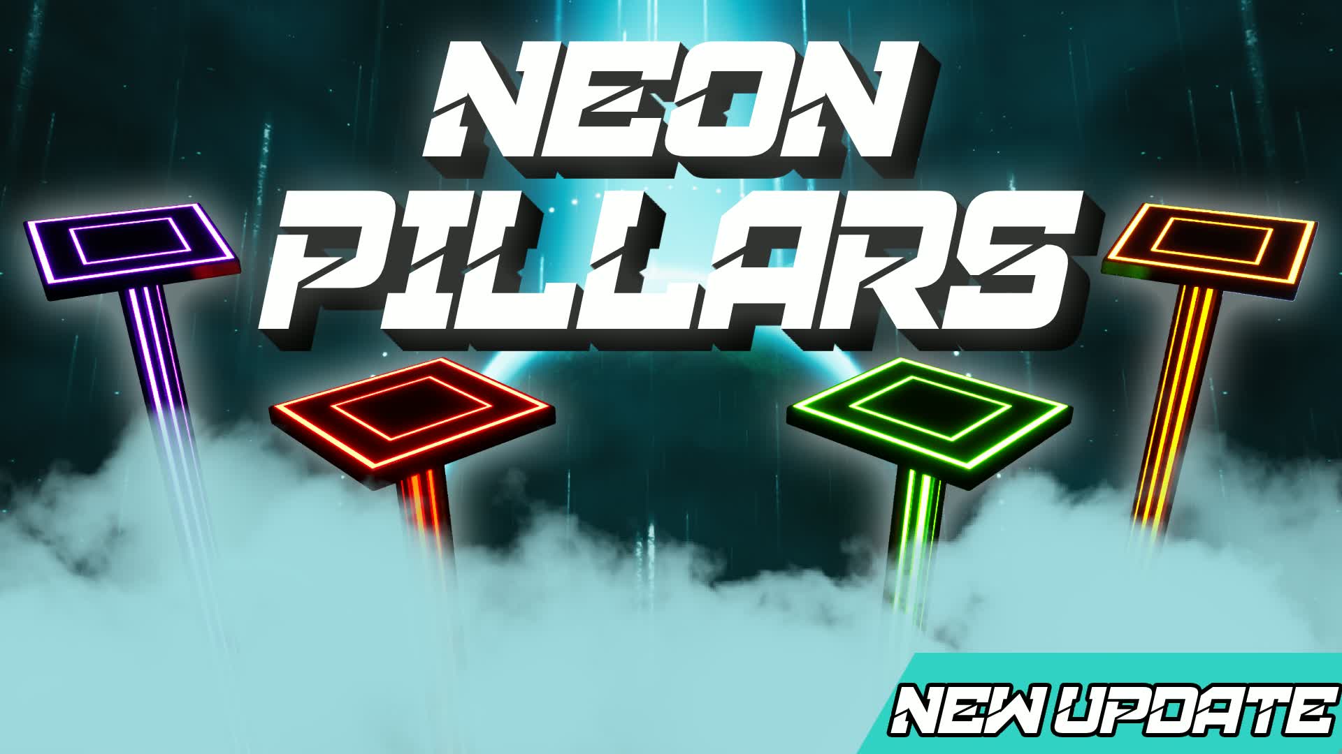 Neon Pillars