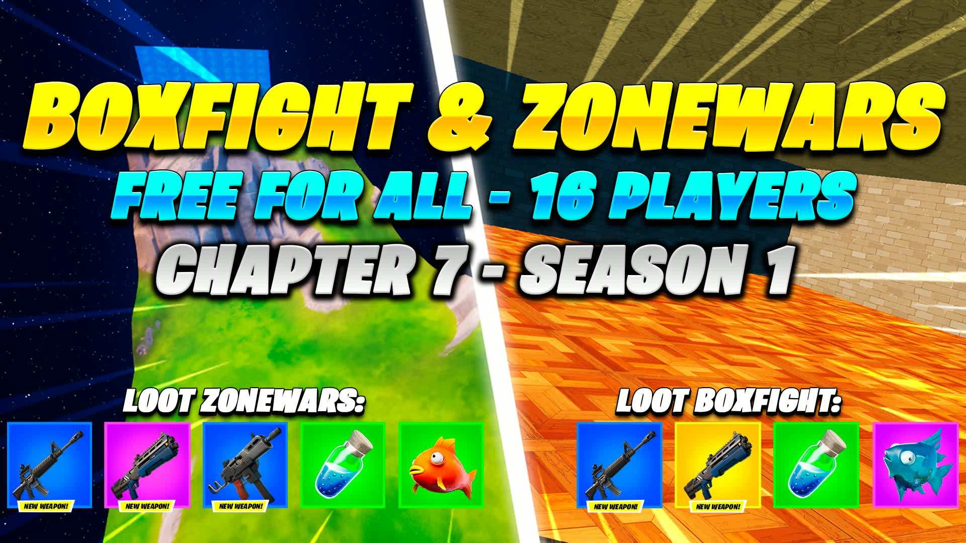 BOXFIGHT & ZONEWARS (CHAPTER 7-SEASON 1)