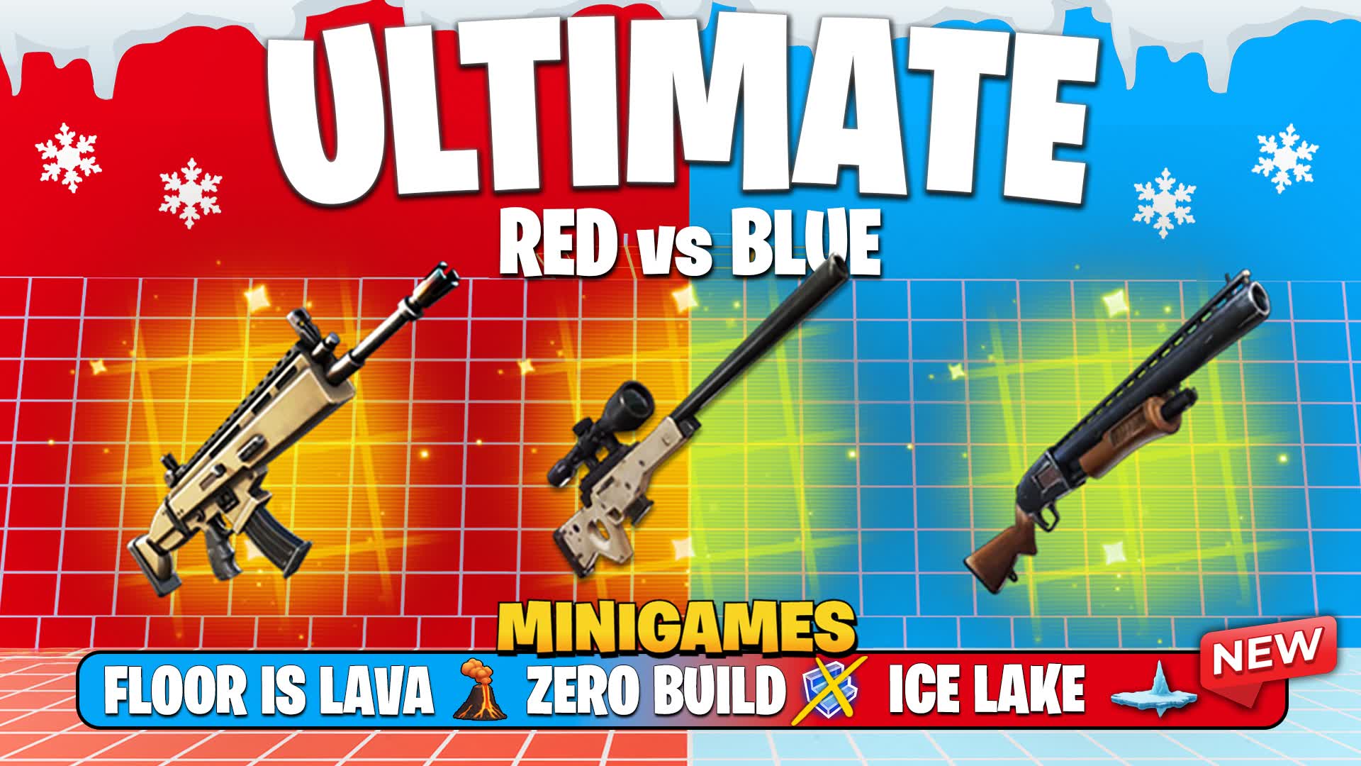 ULTIMATE RED VS BLUE 🔴🔵