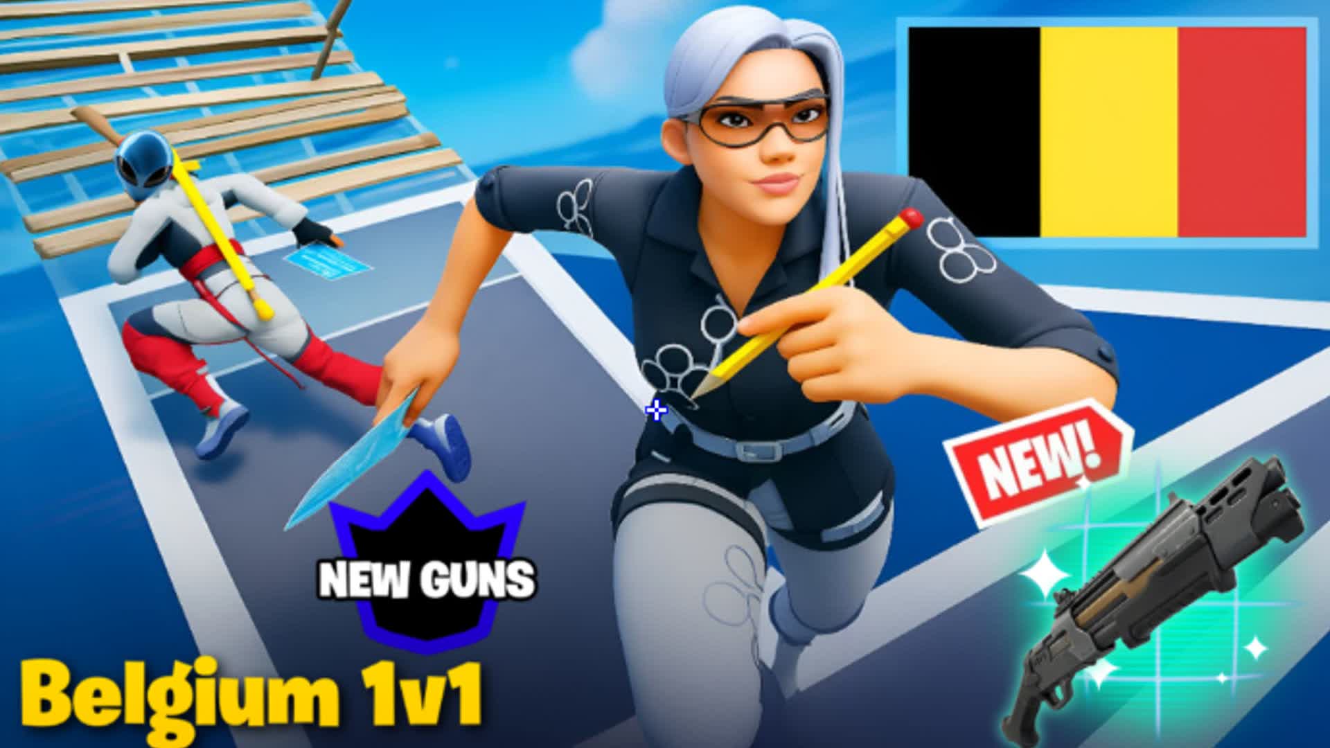 BELGIUM 1V1 BUILD FIGHTS! (Updated)