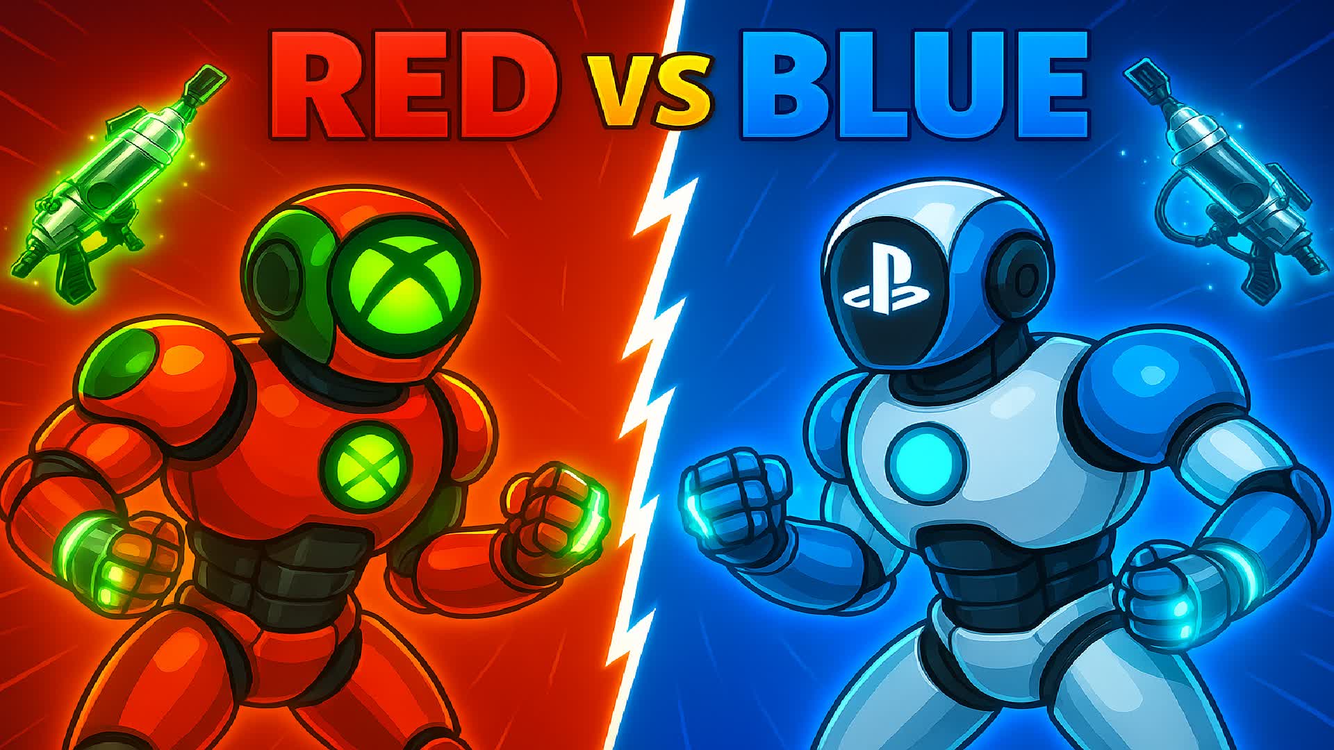 RED VS BLUE // PS5 VS XBOX 🔴🔵