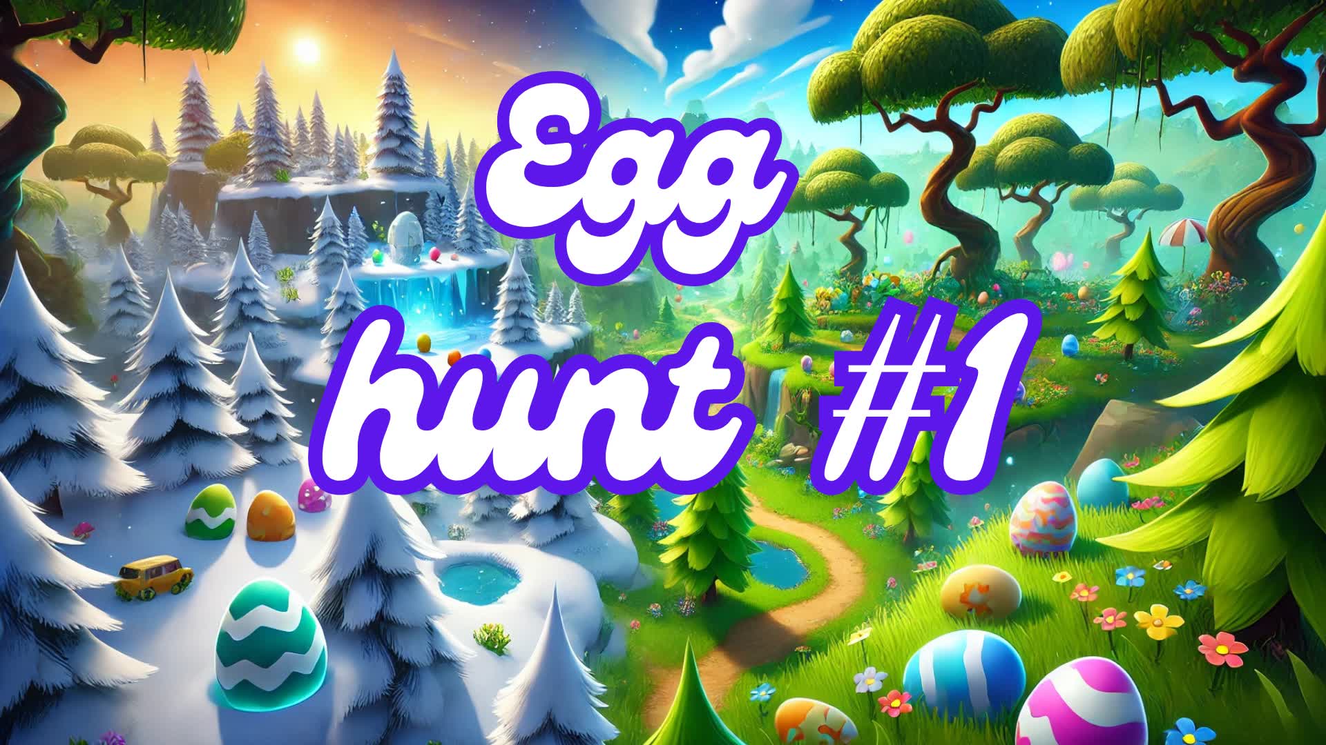 Special Egg Hunt # 1🥚🌴​​❄️