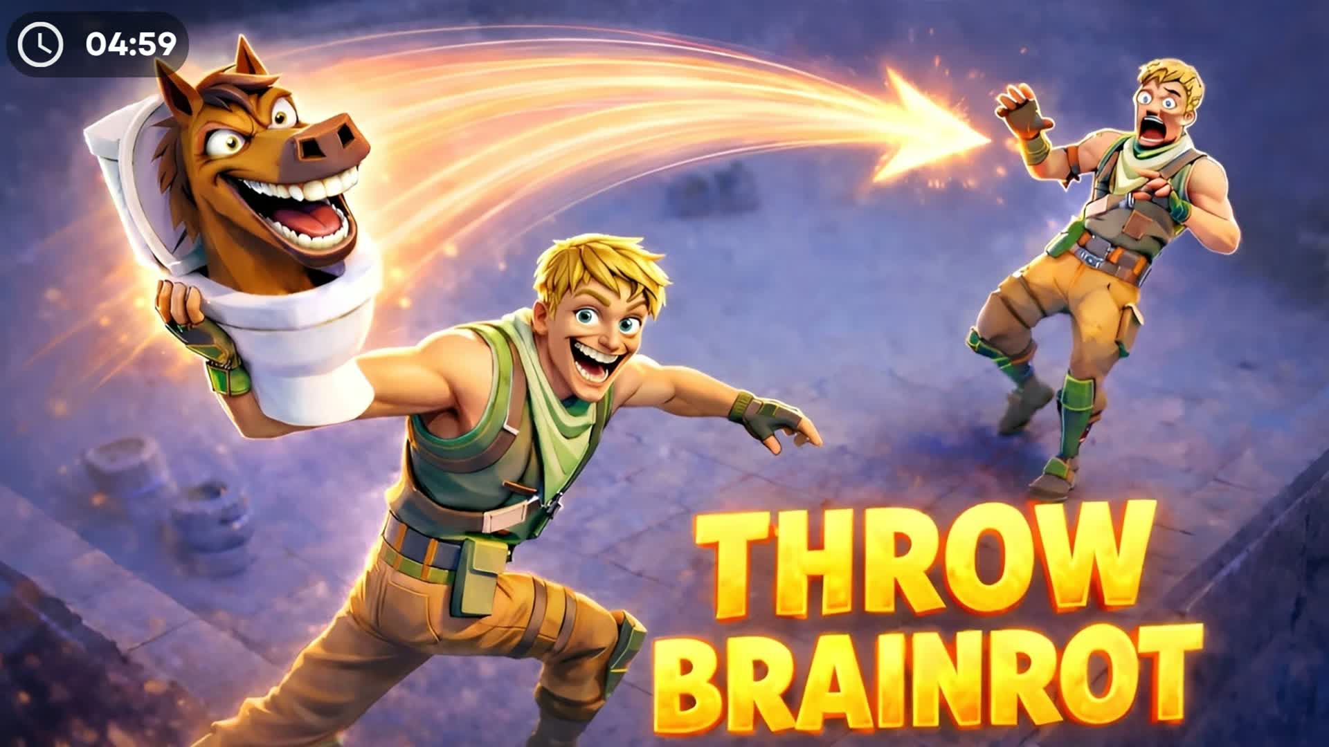 Throw Brainrot 1V1