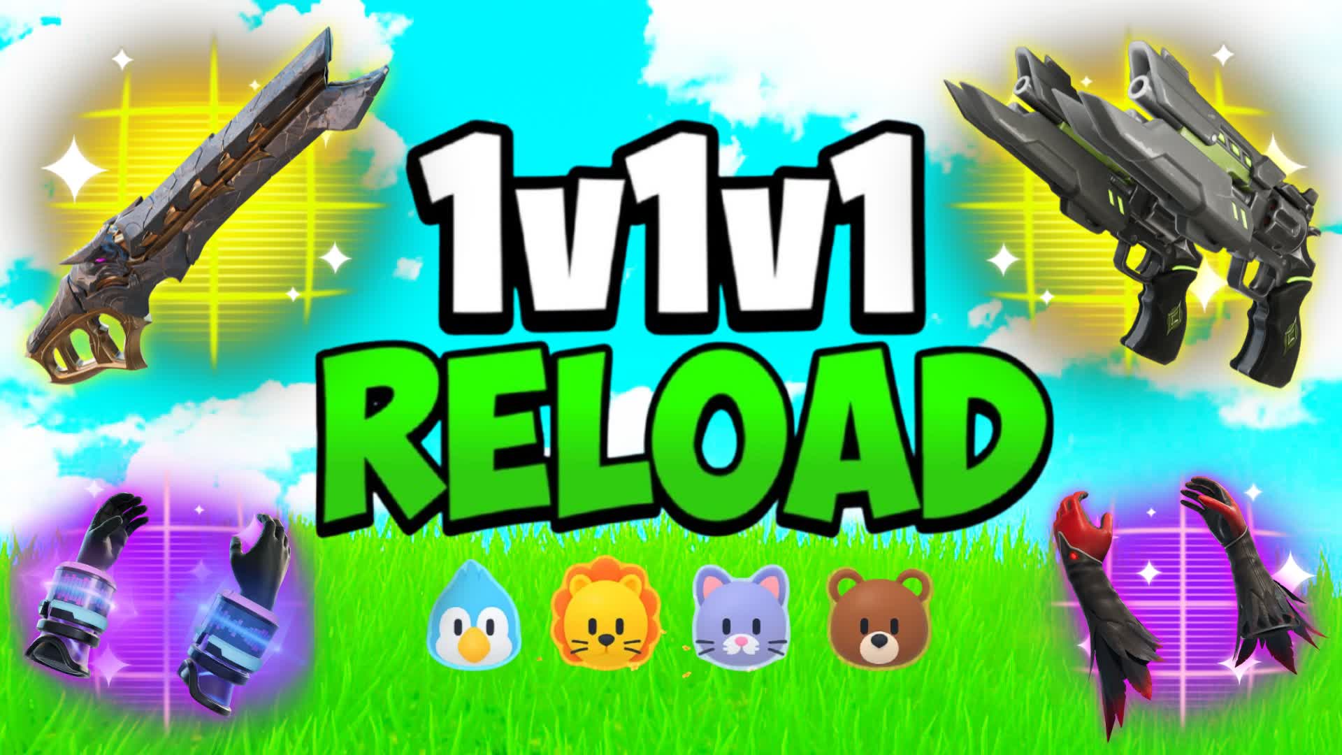 SUPER 1V1V1 RELOAD 1V1 REALISTICS FFA